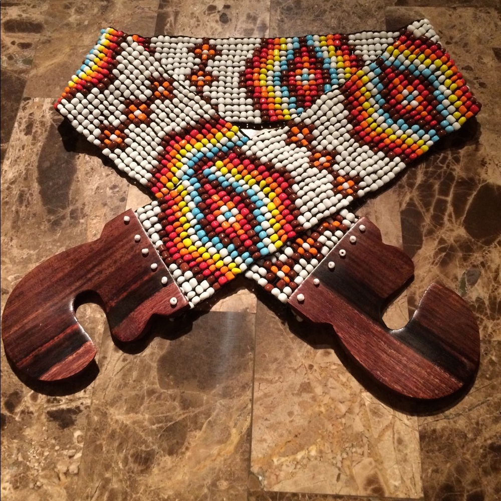 Gorgeous beaded belt