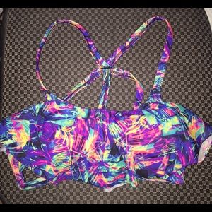 Patterned Victoria's Secret Bathing Suit Top