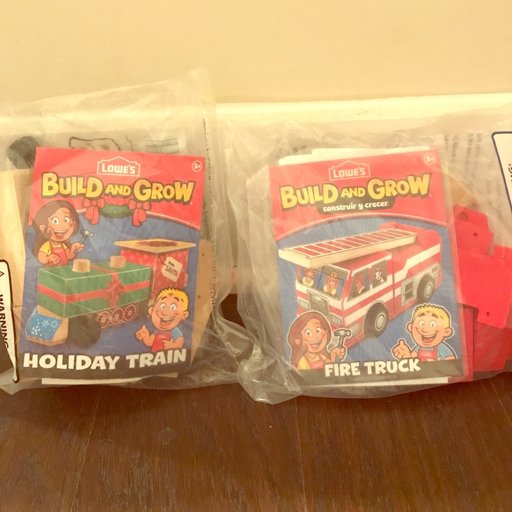 NWT Lowe's Build and Grow Kids Clinic Projects!