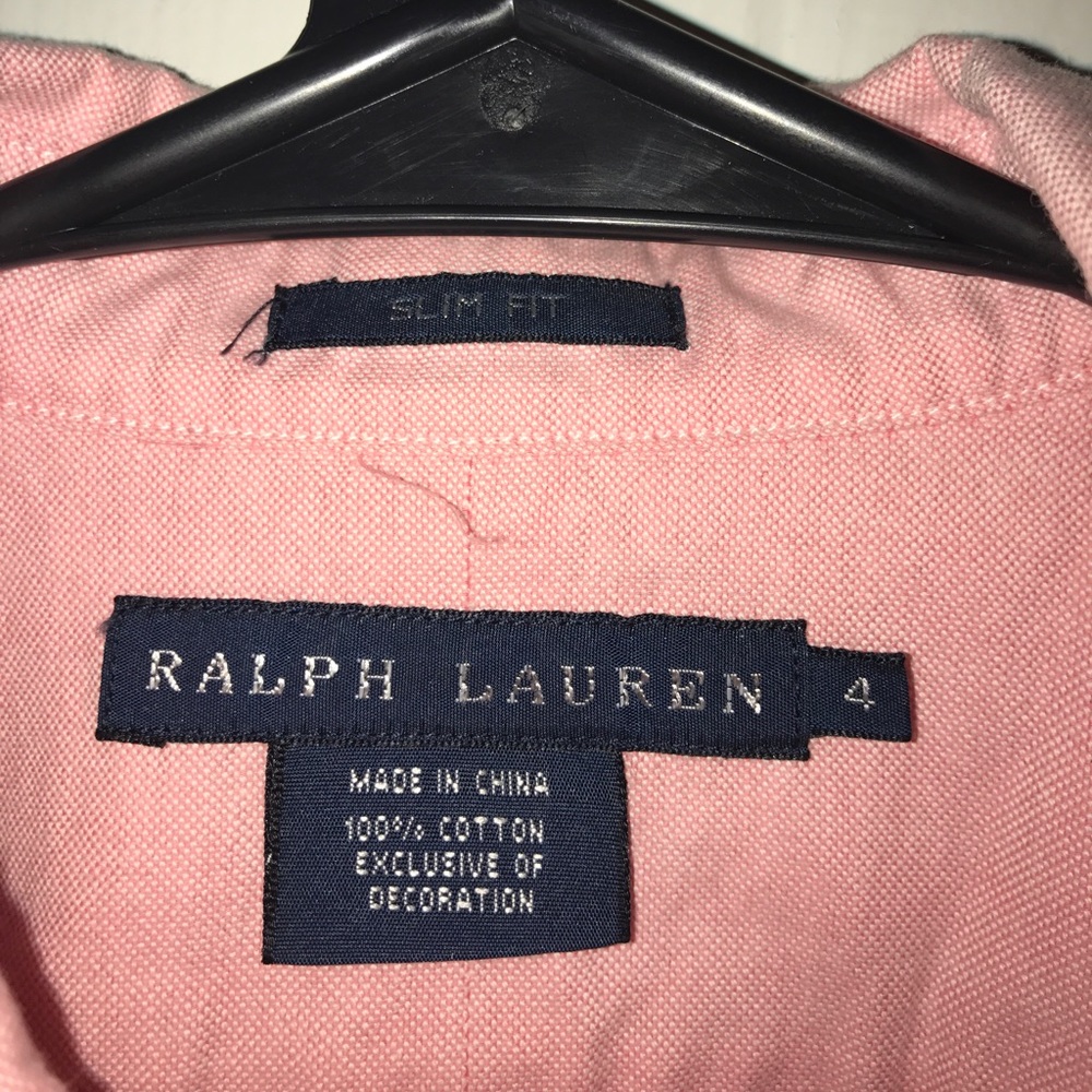 Pink Ralph Lauren button down - Picture 2 of 2