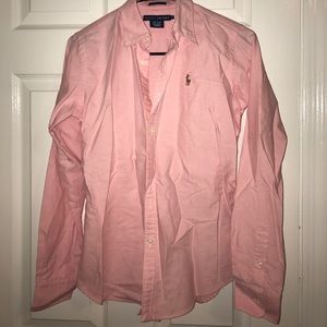 Pink Ralph Lauren button down