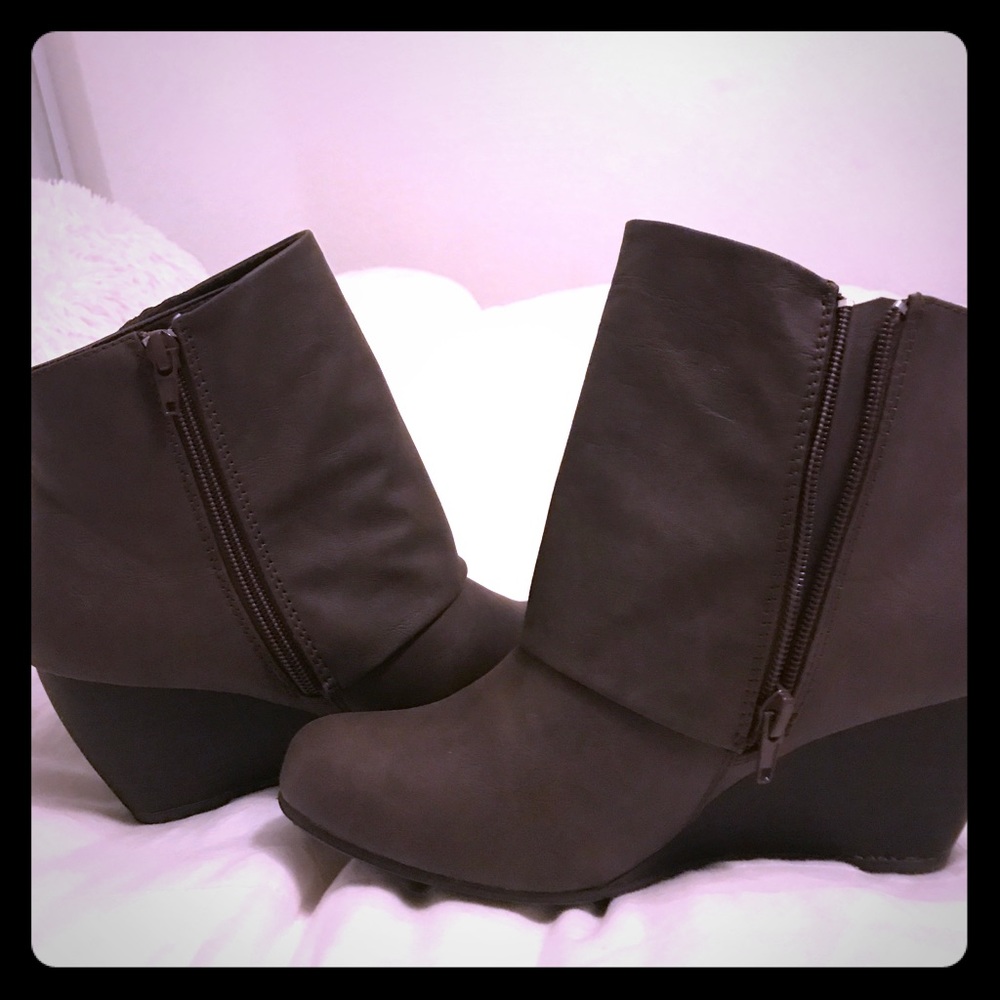 Blowfish Bilocate Women's Dress Zip Boots Grey