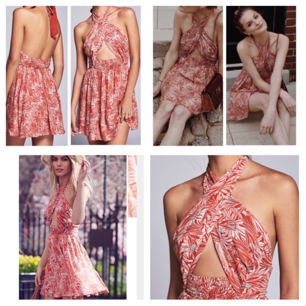 Free People Libby Convertible Mini Dress.  NWT. - Picture 2 of 4