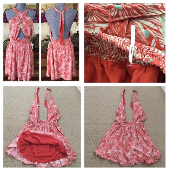 Free People Libby Convertible Mini Dress.  NWT. - Picture 4 of 4