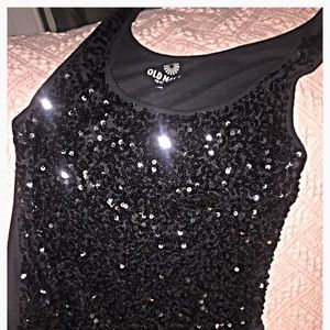 Old Navy Sequin Tank Large