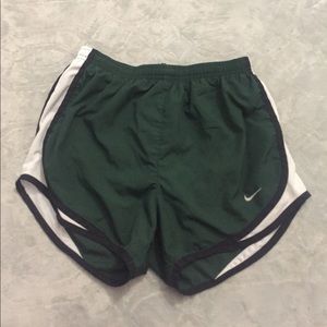 Forest Green Nike shorts