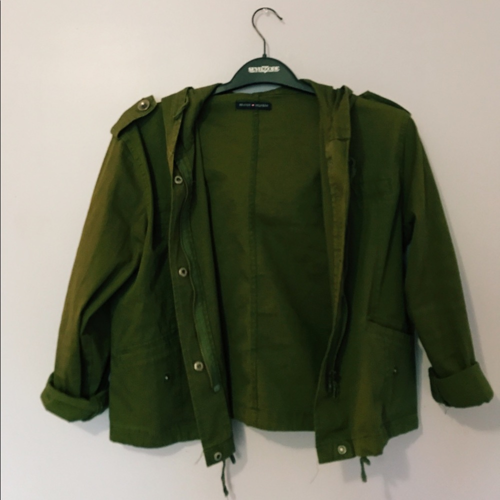 Green jacket