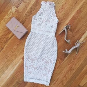 NWT ASOS petite lace dress, size US 2