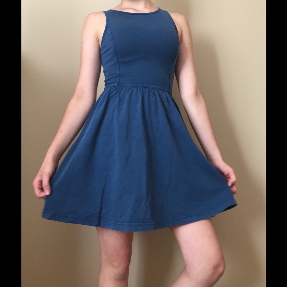🚫SOLD🚫Blue A-Line Dress