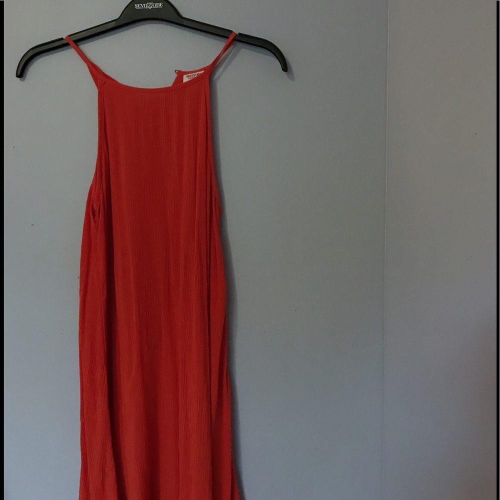 Orange dress