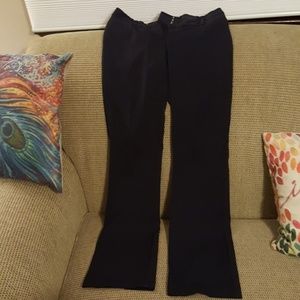 Maurices Navy Stretch Dress Slacks