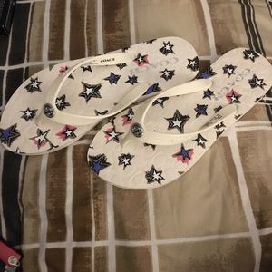 Coach flip flops size 6