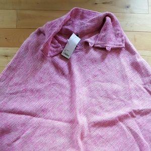 Wool poncho cape new