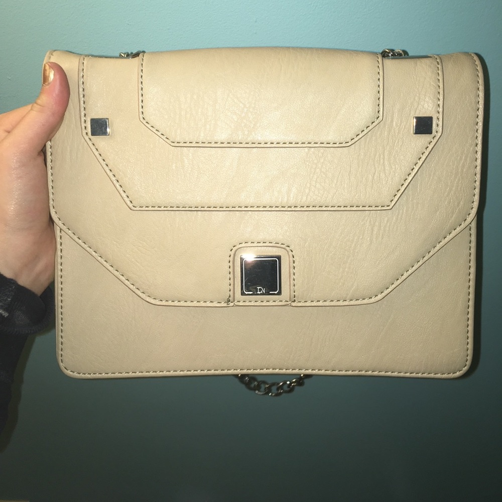Danielle Nicole Tan Leather Purse