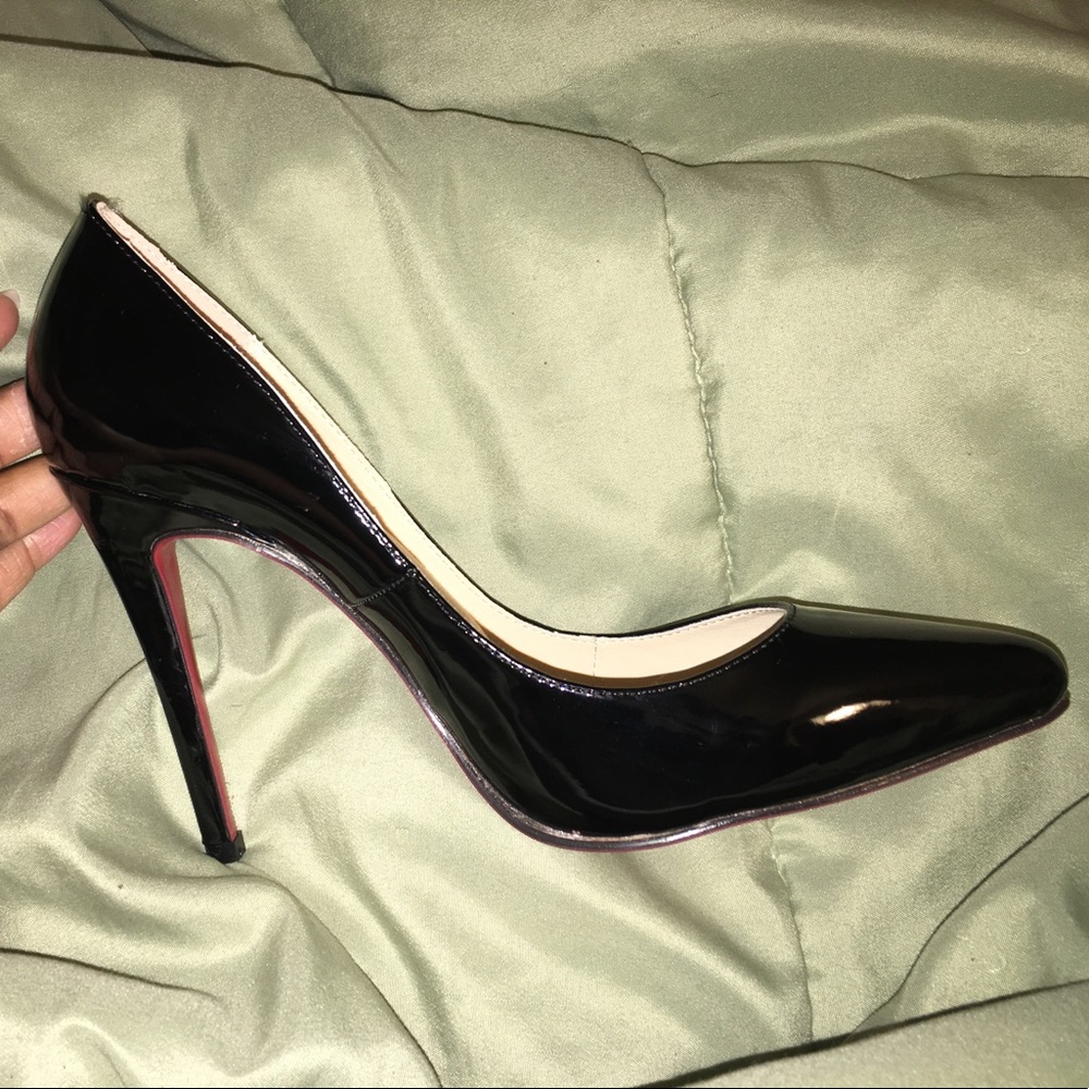 Red bottom high heels