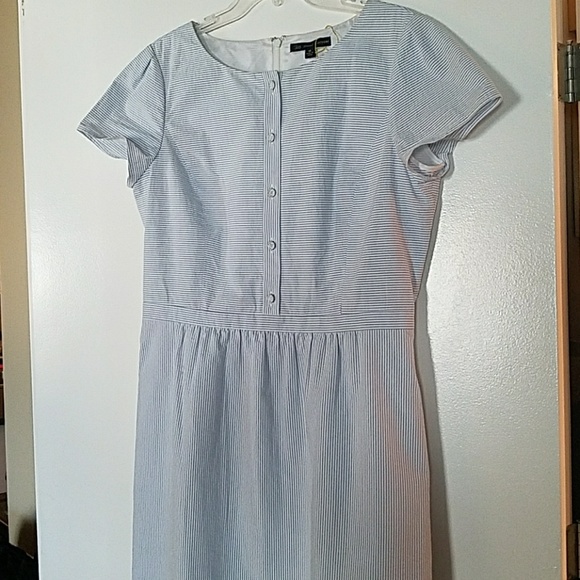 Brooks Brothers Dresses & Skirts - Brooks brothers seersucker dress with pockets