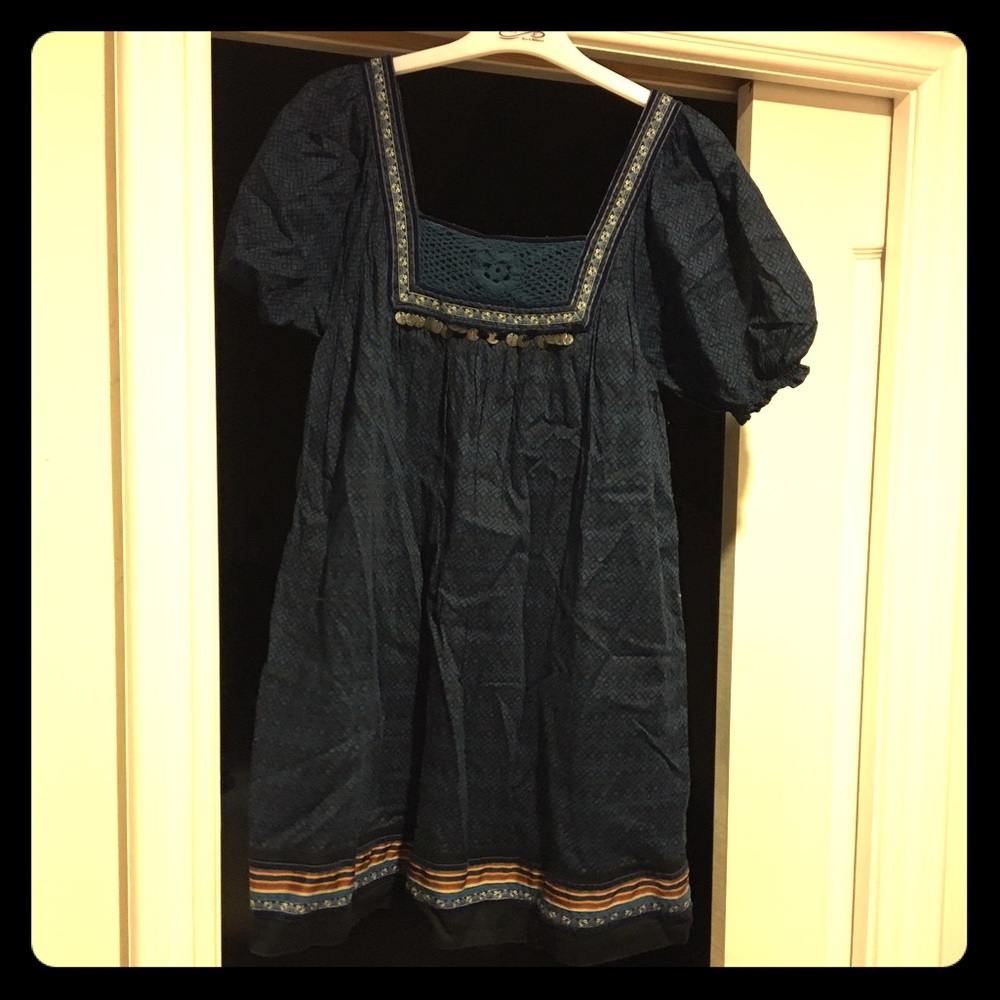 Boho mini dress from Zara size M