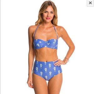 Kate spade bikini bundle- top & highwaisted bottom