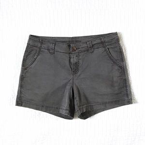 Maurices gray chino shorts