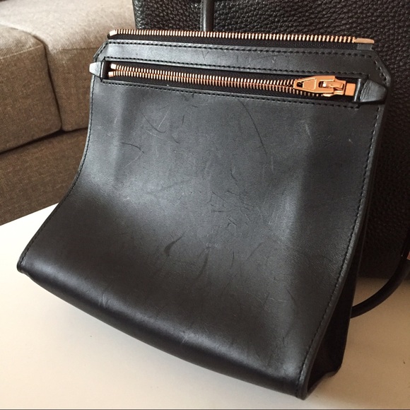 Alexander Wang • Prisma Large Tote • Pebbled Black - Picture 6 of 8