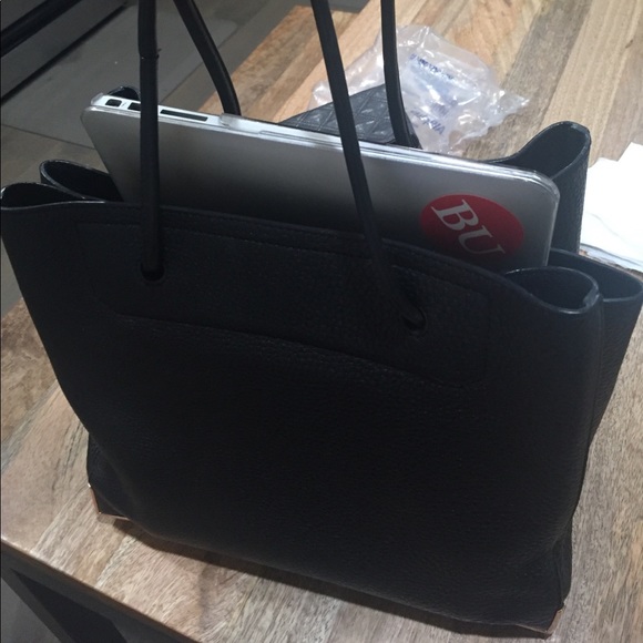 Alexander Wang • Prisma Large Tote • Pebbled Black - Picture 8 of 8