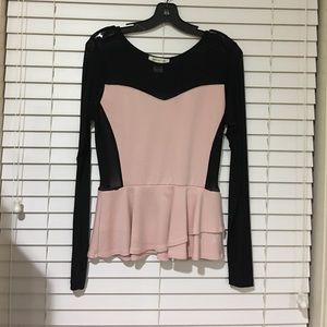 Arden b peplum top