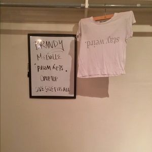 Brandy Melville Graphic Tee