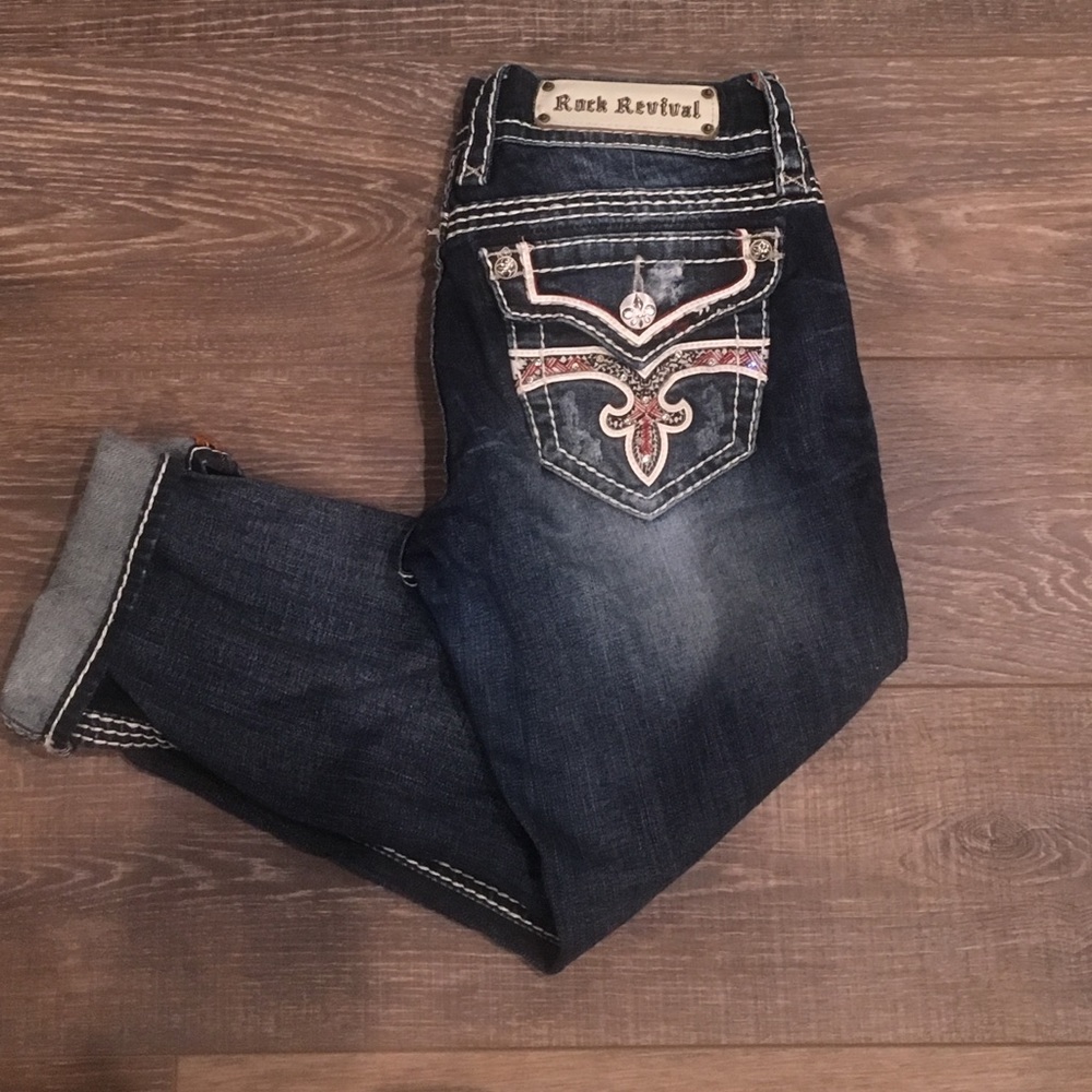 Rock Revival Noelle Capris