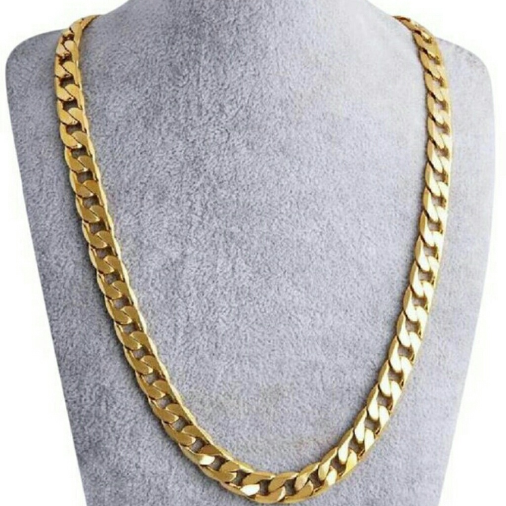 18k Gold Cuban Link Chain