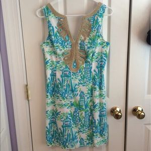 Lilly Pulitzer High Beams Shift Dress