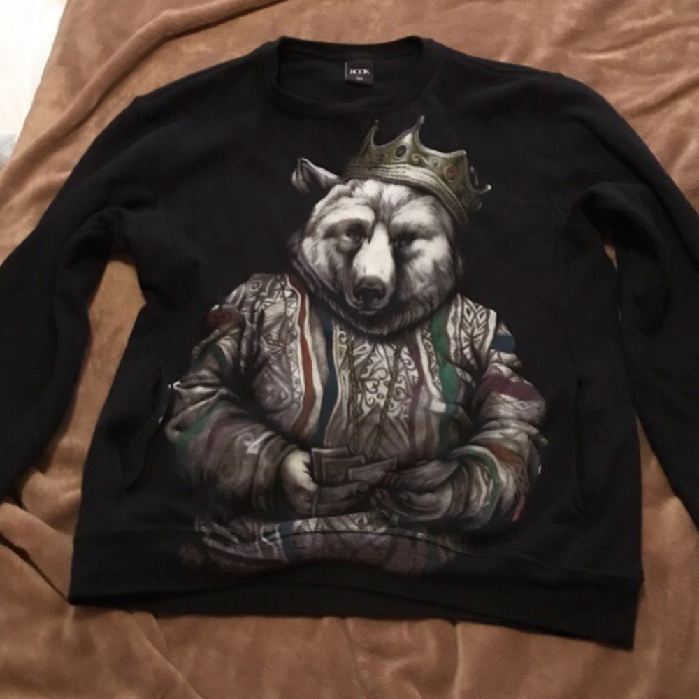 Biggie Smalls Bear Pullover