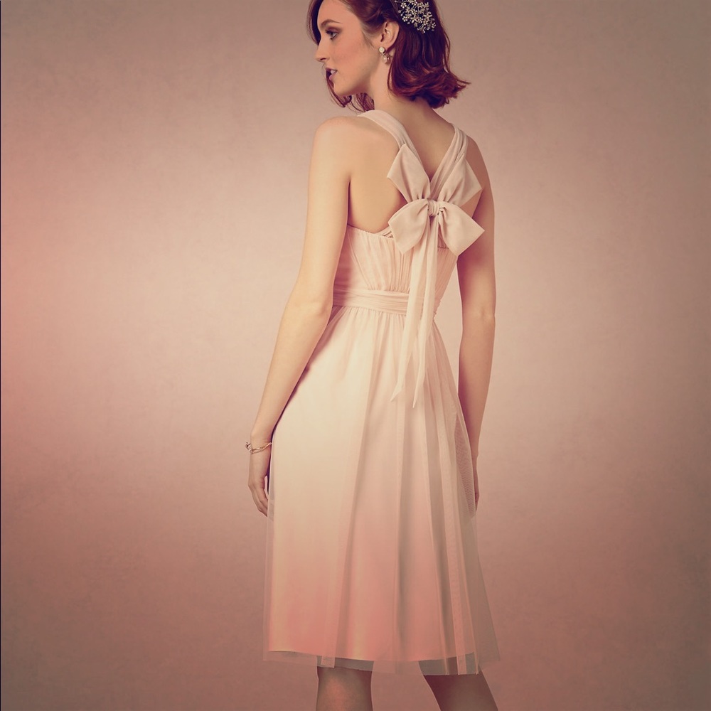 BHLDN hitherto blush tansy dress