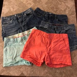 Lots of girl's shorts - various brands - size 12