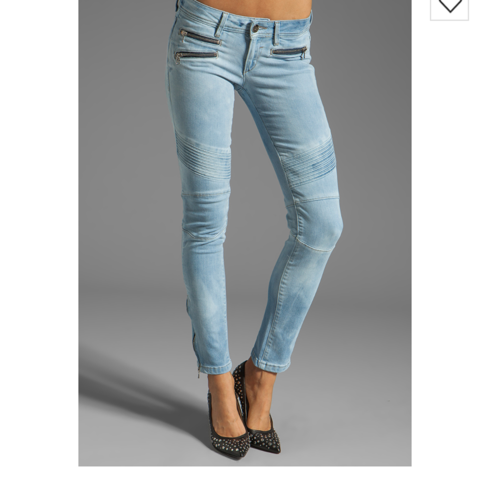 DL1961 Moto Skinny Jeans  Size 32 low rise