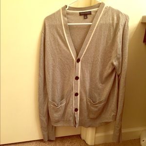 Banana Republic Gray Cardigan Men's Size Medium