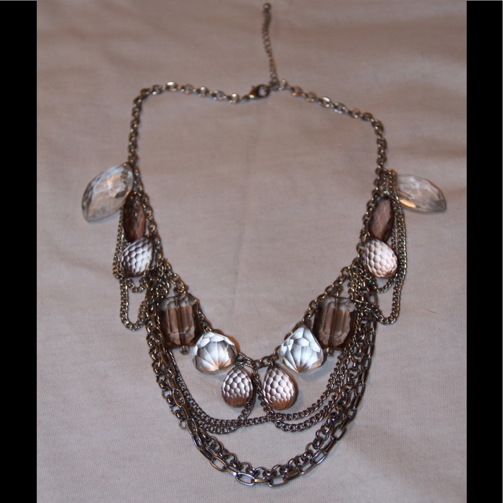 Funky Beaded Statement Necklace