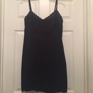 Black Cotton Sundress