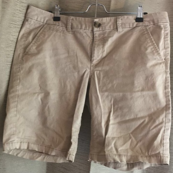 2 Khaki Bermuda Shorts - Picture 1 of 4