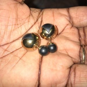 Authentic Dior tribal earrings