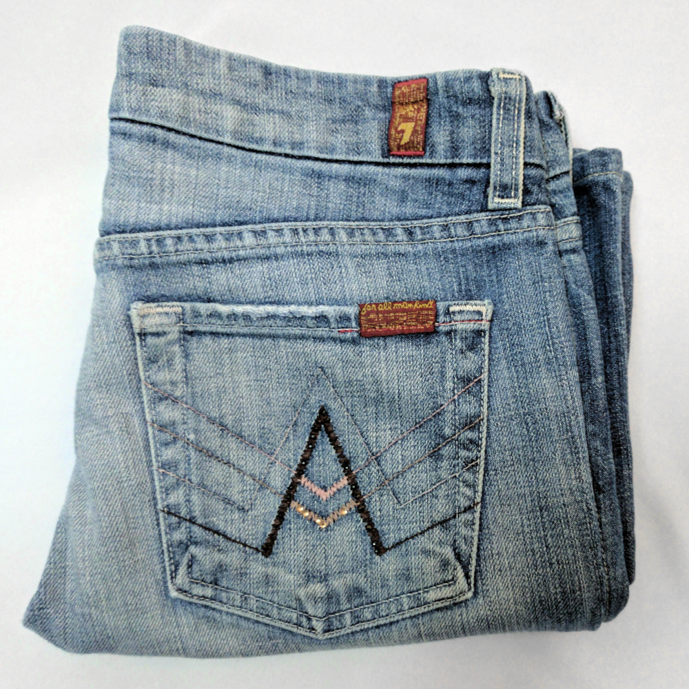 7 for all mankind jeans A pocket Size 27
