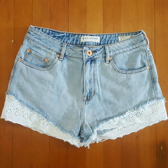 Bullhead High-waisted Shorts - Picture 1 of 3