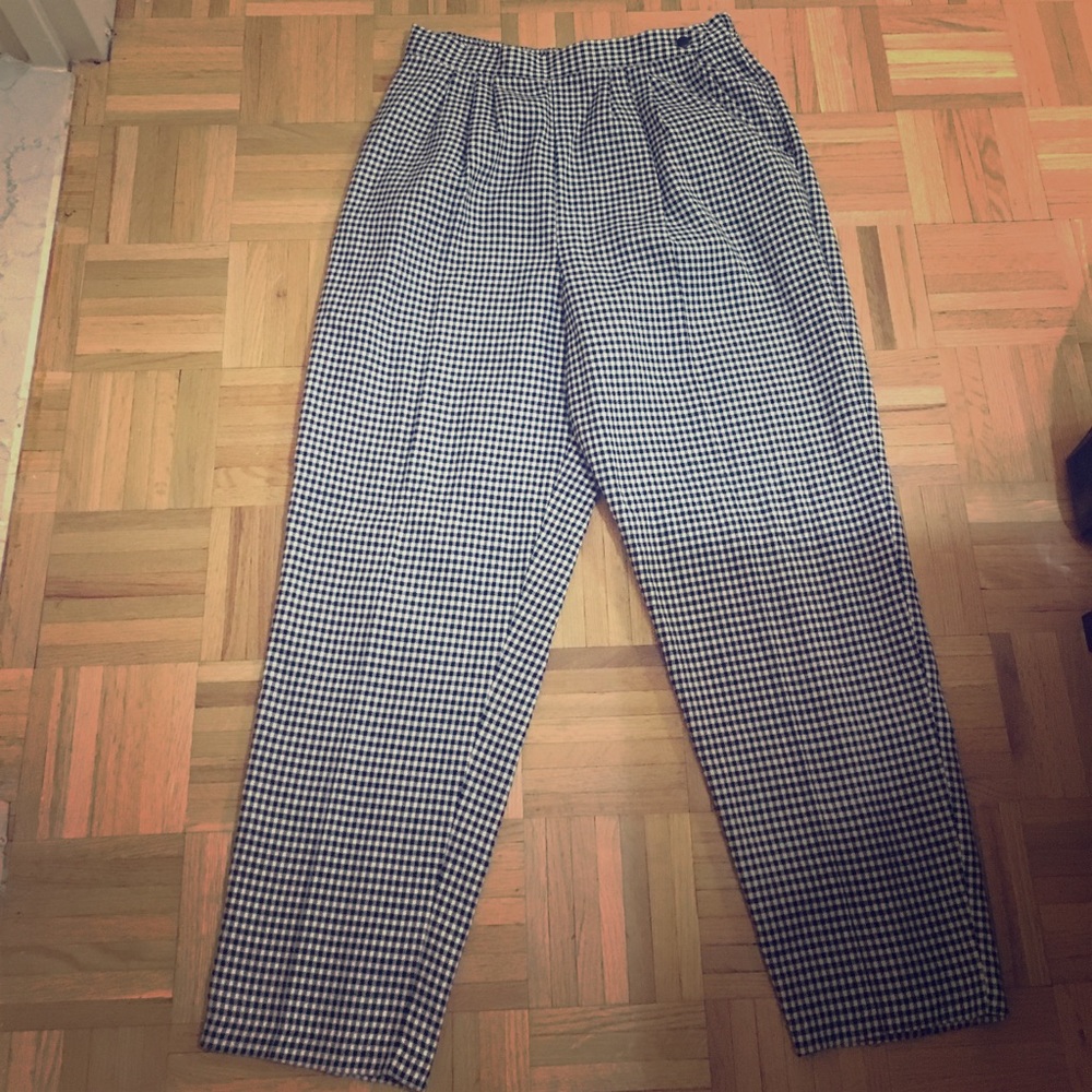 Gingham Vintage Slacks