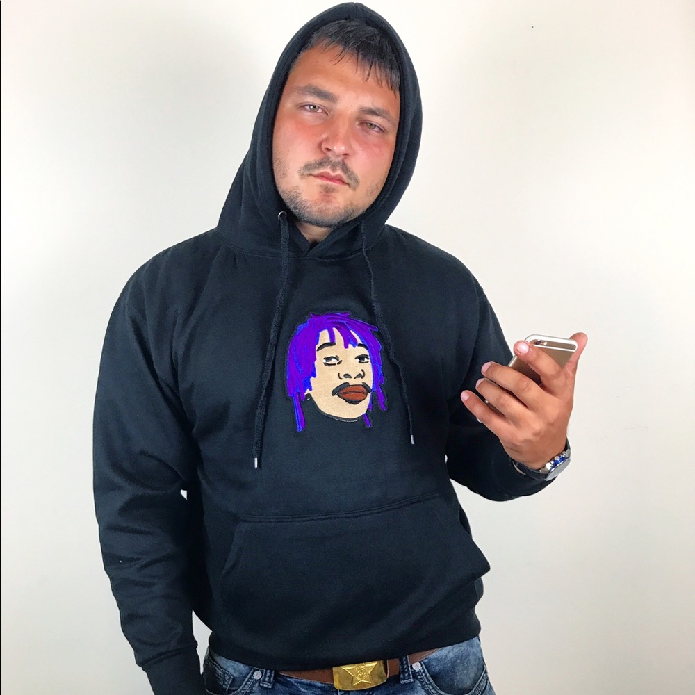 Wiz Purple Dreads Hoodie