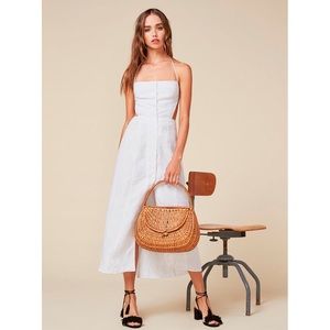 Reformation Manon White Dress