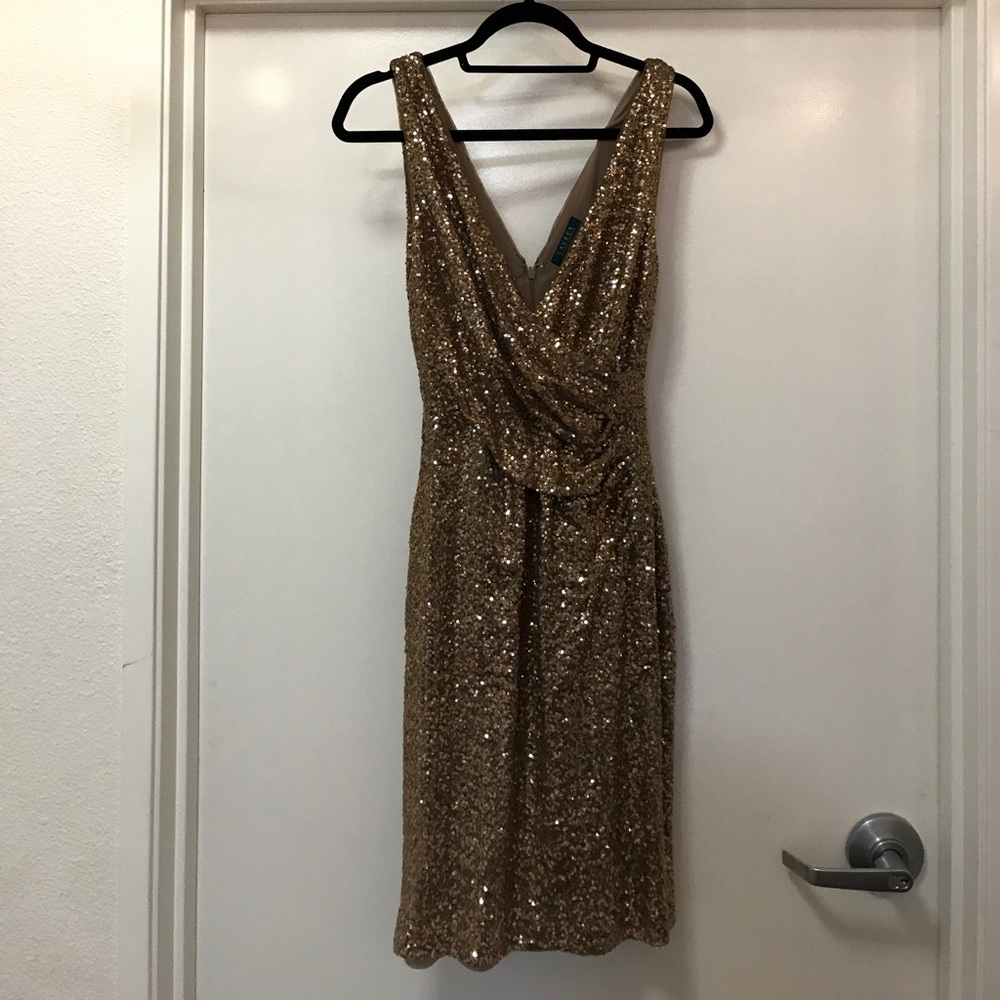 STUNNING, BEAUTIFUL LAUREN BY RALPH LAUREN DRESS