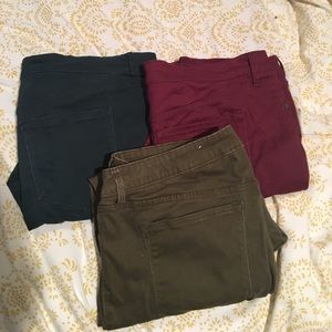 Three Pairs Rockstar Jeans - 16
