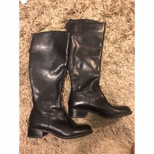 Black Franco Sarto Boots
