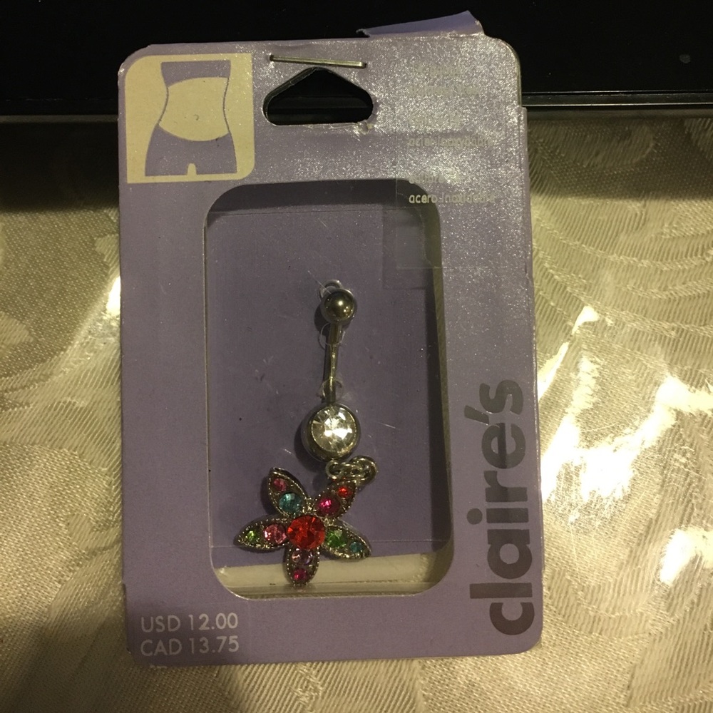 Claires belly button ring