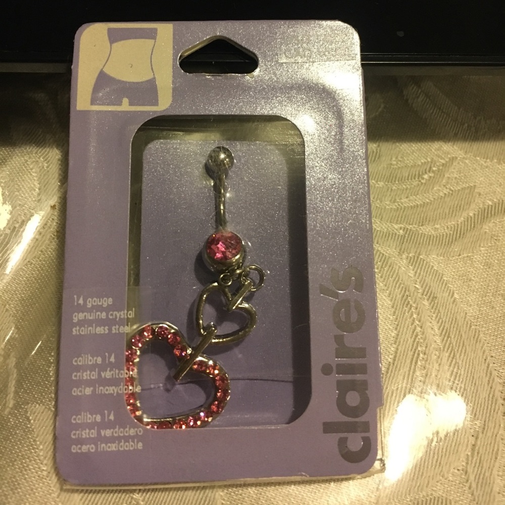 Claires bellybutton ring