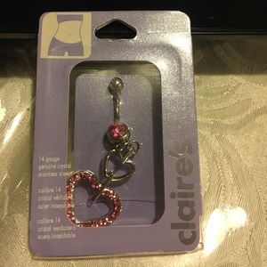 Claires bellybutton ring
